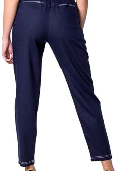 pantalon de vestir azulmarino marca desigual para mujer barato