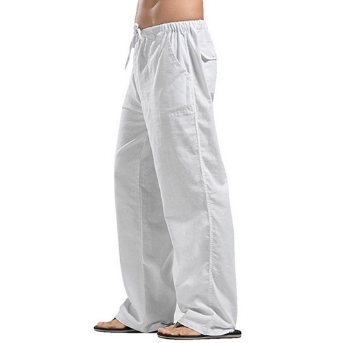 pantalon de lino ibicenco hippie harem hombre barato