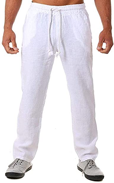 pantalon de lino ibicenco hippie harem hombre barato